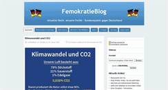 Desktop Screenshot of femokratie.com