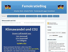 Tablet Screenshot of femokratie.com